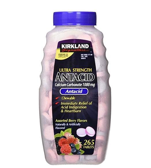 Kirkland Antacid Signature Ultra Strength 1000mg (265 Tablets