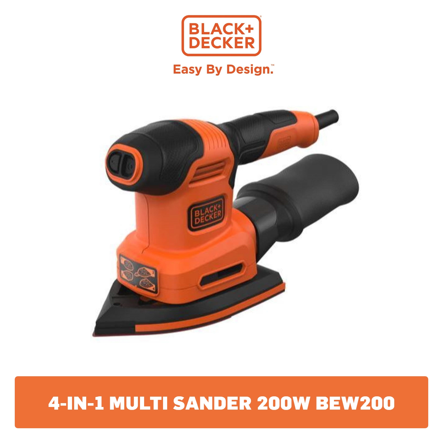 Black & Decker BEW200-QS Sander 200 Watt