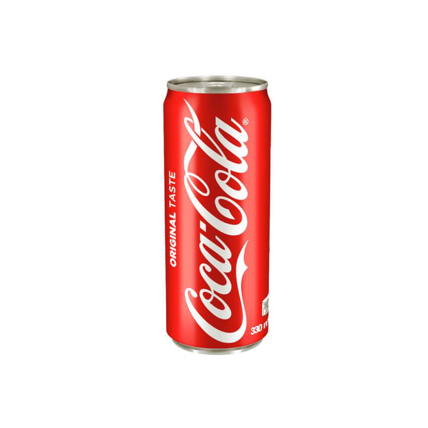 Coke Regular in Can (330mL) - plain red | Lazada PH