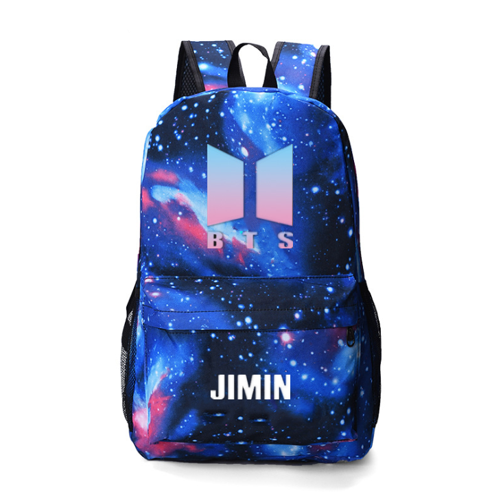 AliKpop USB BTS Backpack Jimin Suga Jin Taehyung V Jungkook Korean Casual  Backpack Daypack Laptop Bag College Bag Book Bag Schoo