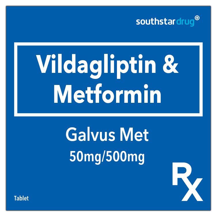 Rx Galvus Met 50mg / 500mg Tablet Lazada PH