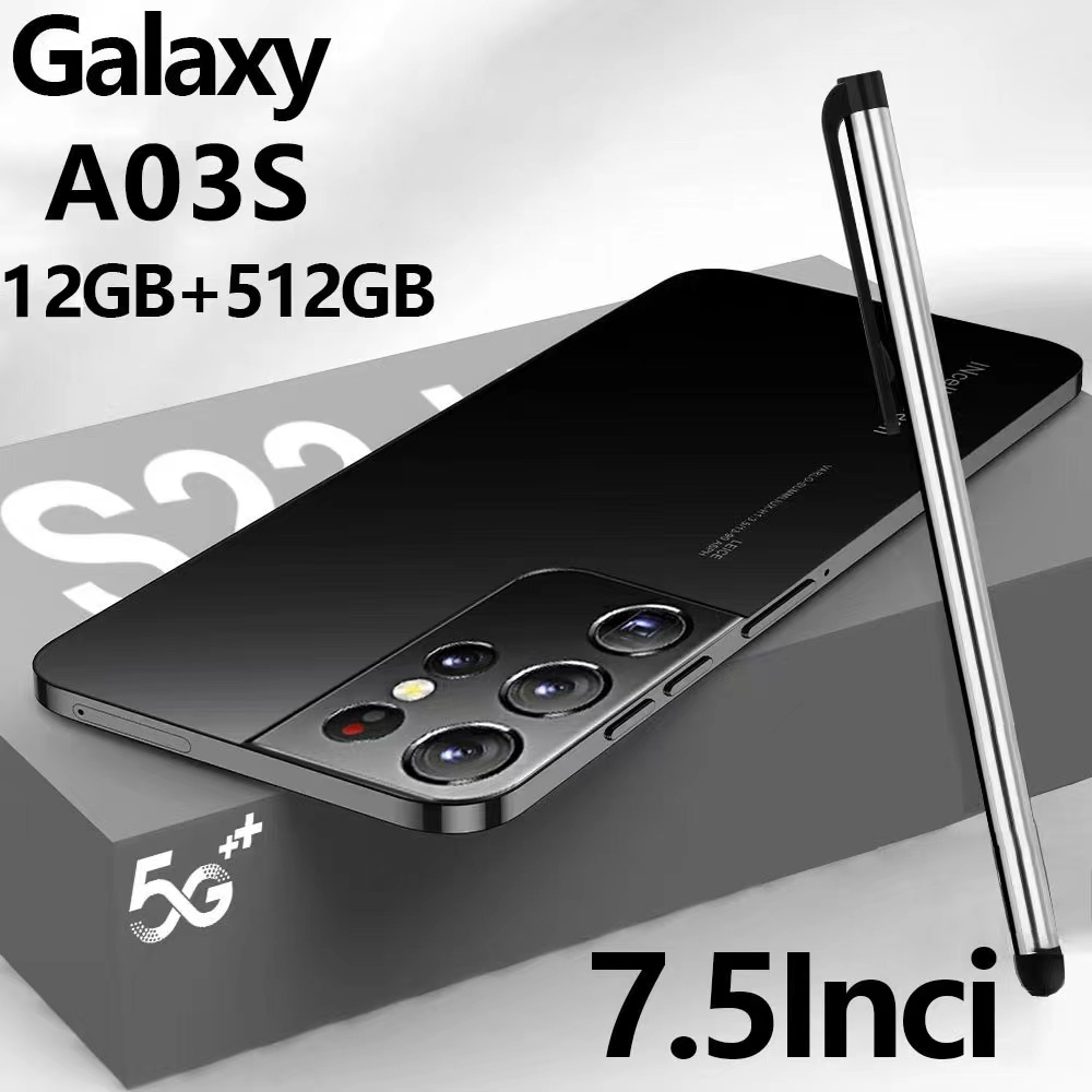 Sunxang Galaxy A03S 5G Original phone 12G RAM + 256G ROM Cellphone on ...