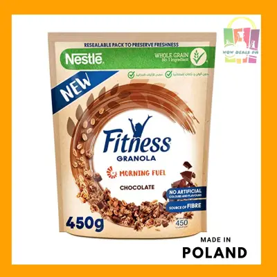 Nestle Fitness Granola Cereal Oats 450g