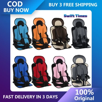 1-5T Travel Baby Safety Seat Cushion With Infant Safe Belt Fabric Mat Little Child Carrier （Small）