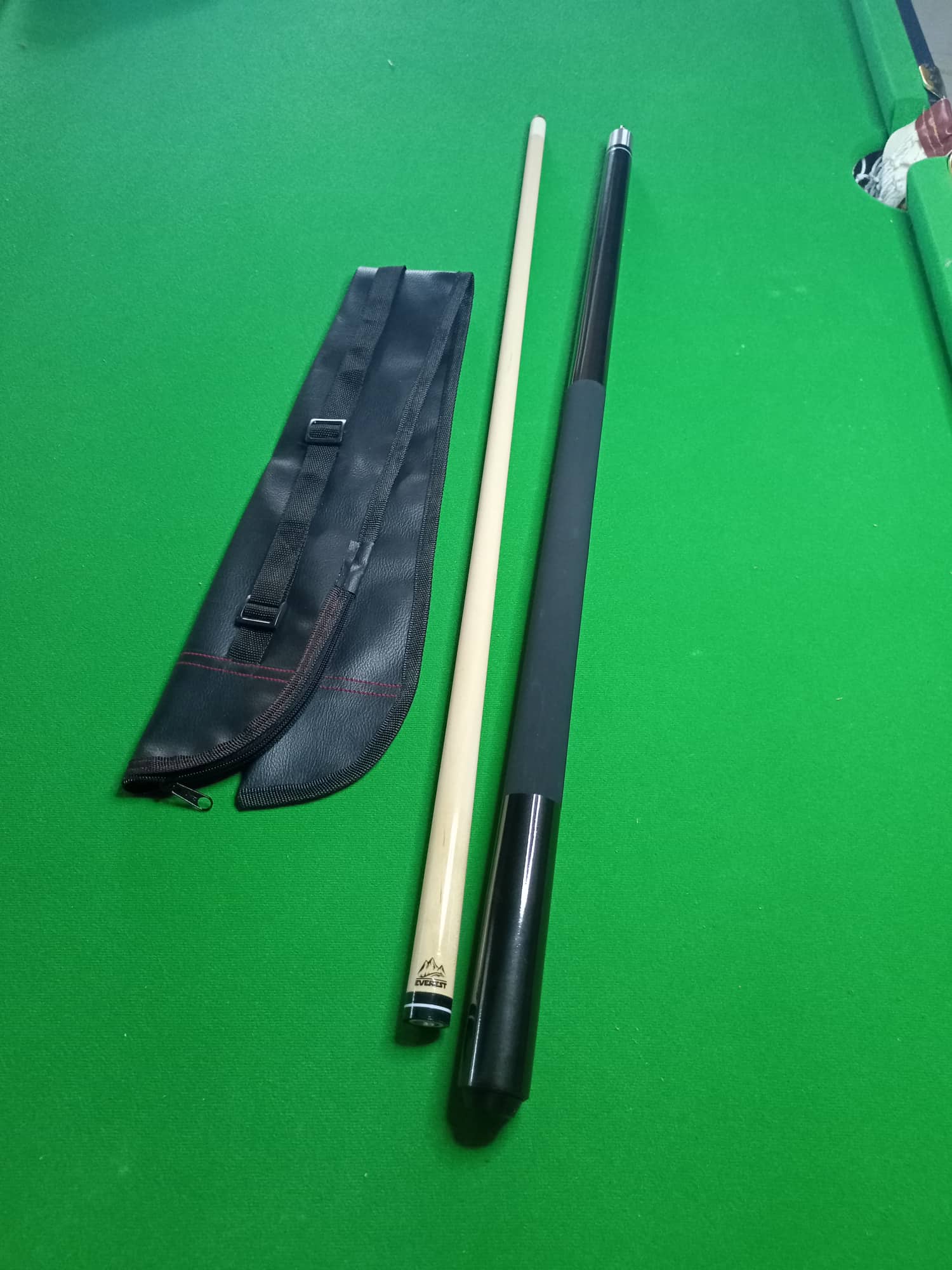 Everest Billiard Cue Stick (Black) Tako ng Bilyaran Billiard