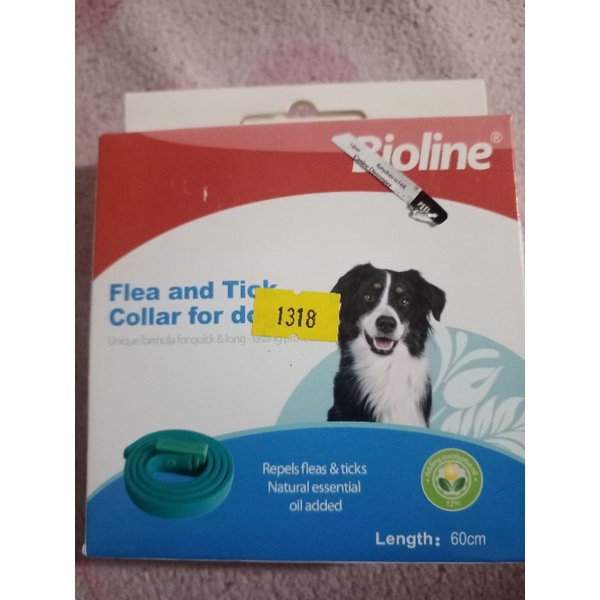 Bioline Flea and Tick Collar for Cats and Dogs Ships Within 24 Hours