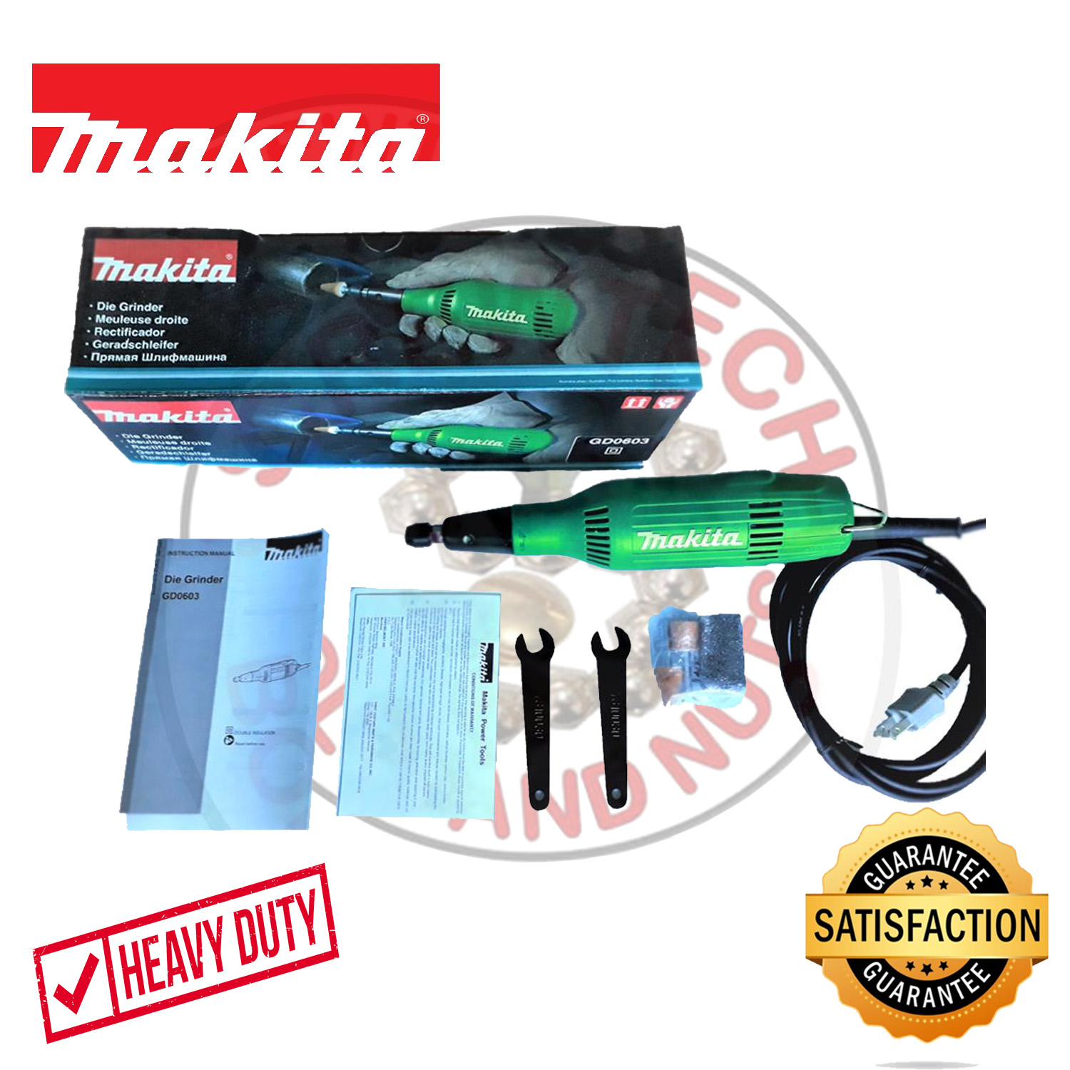 Die Grinder GD0603 6mm (1/4 ) 240W (MAKITA) Lazada PH