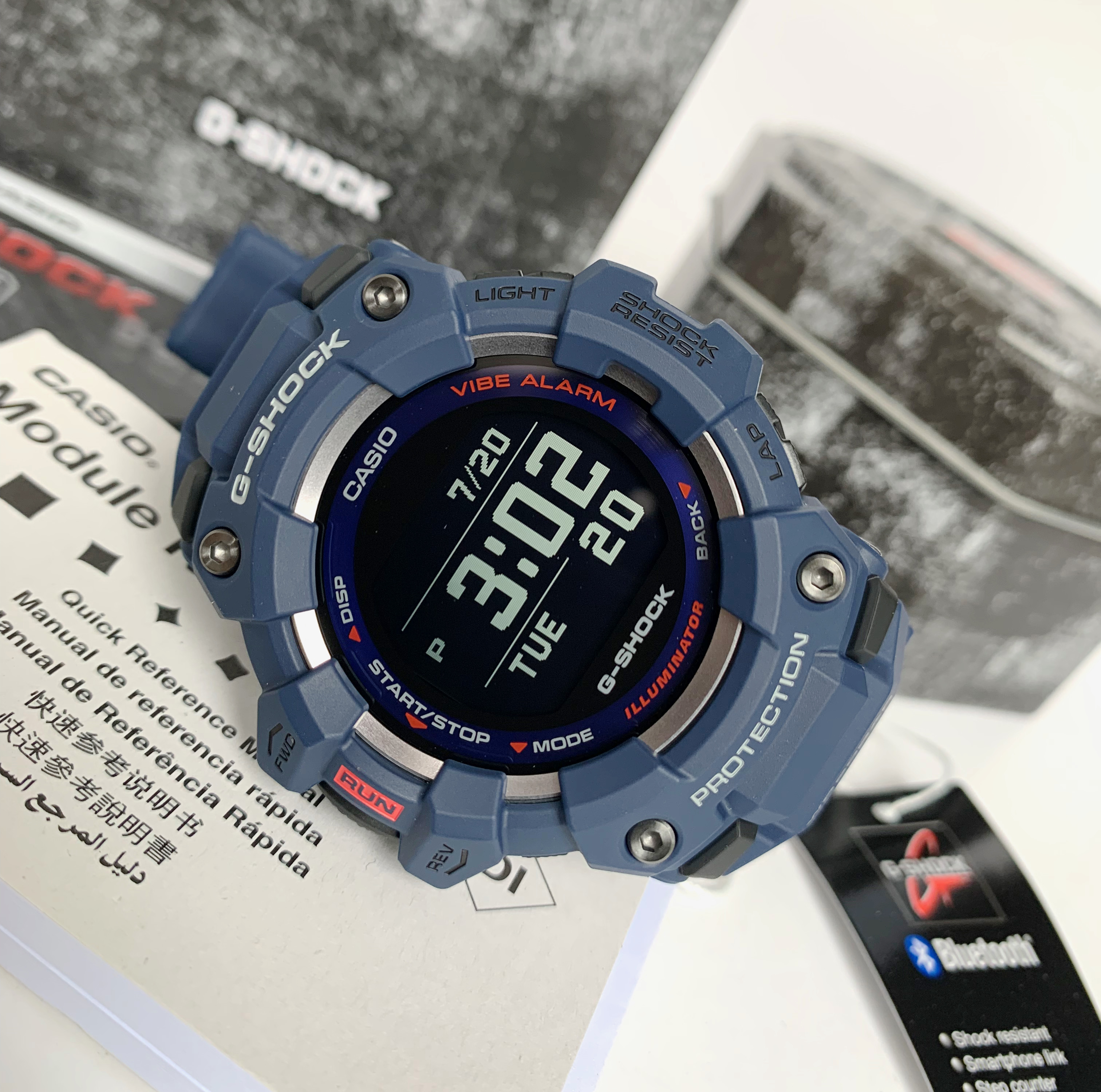 G shock bluetooth discount blue