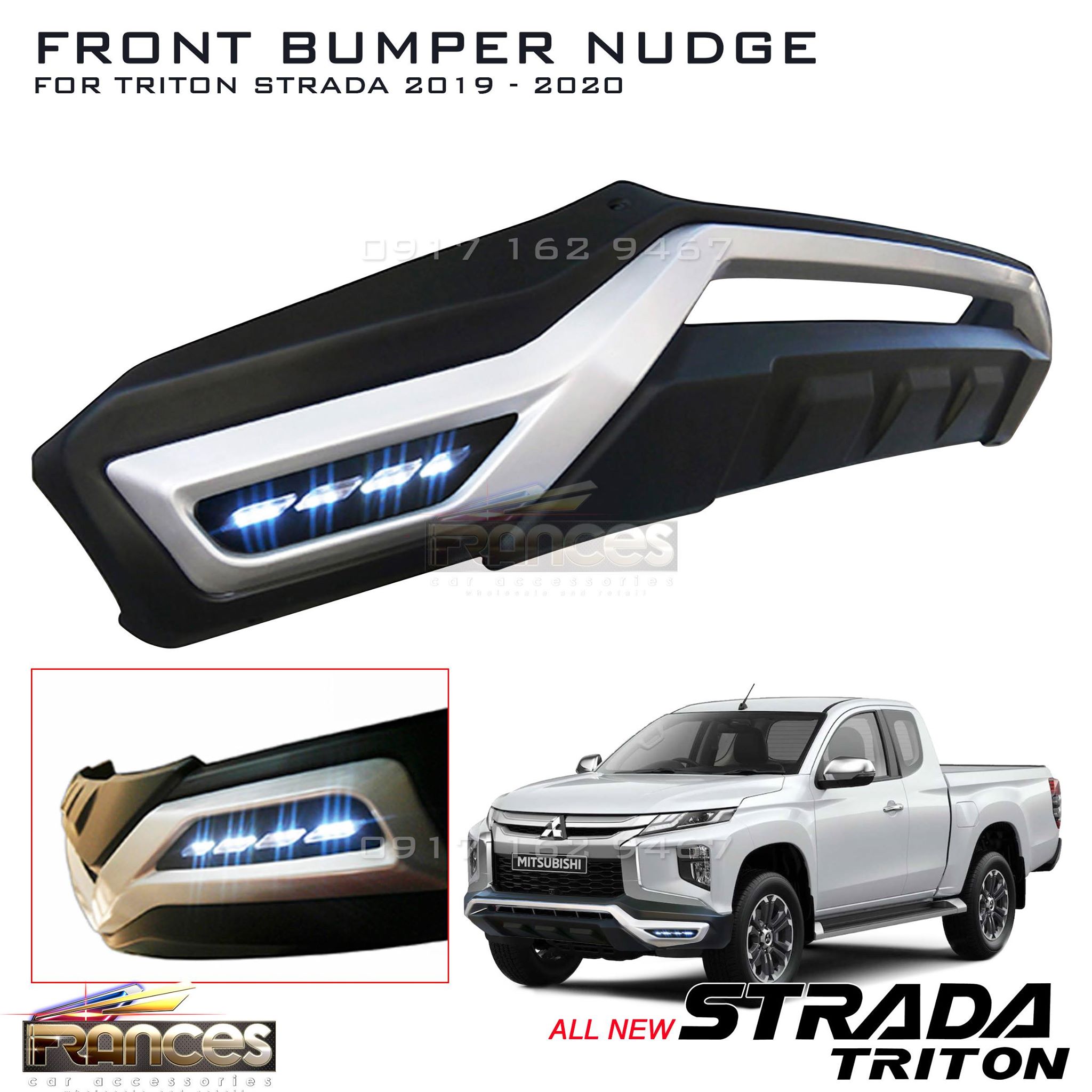 STRADA NUDGE BAR / BULL BAR FRONT BUMPER 20192023 Lazada PH
