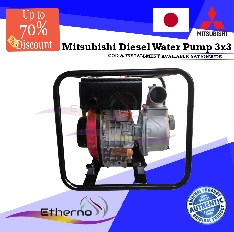 Mitsubishi Diesel Water Pump 3x3 | Lazada PH