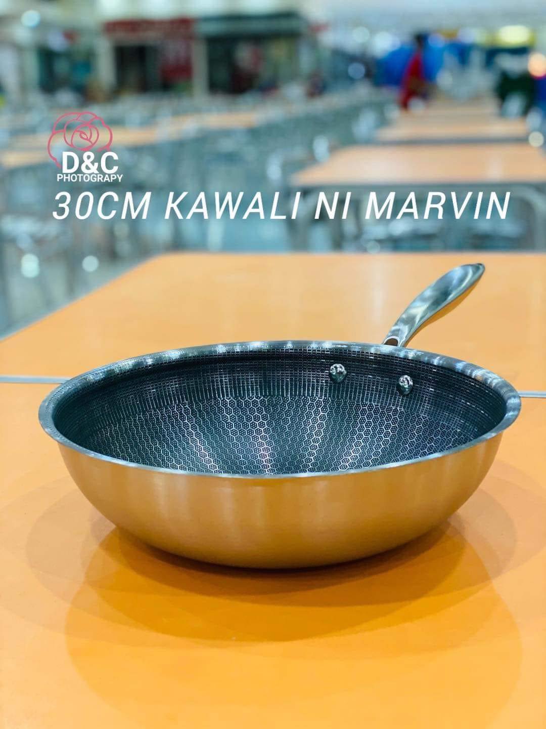 MULTICHANGE22 Stainless Steel Nonstick Wok Wok, Full