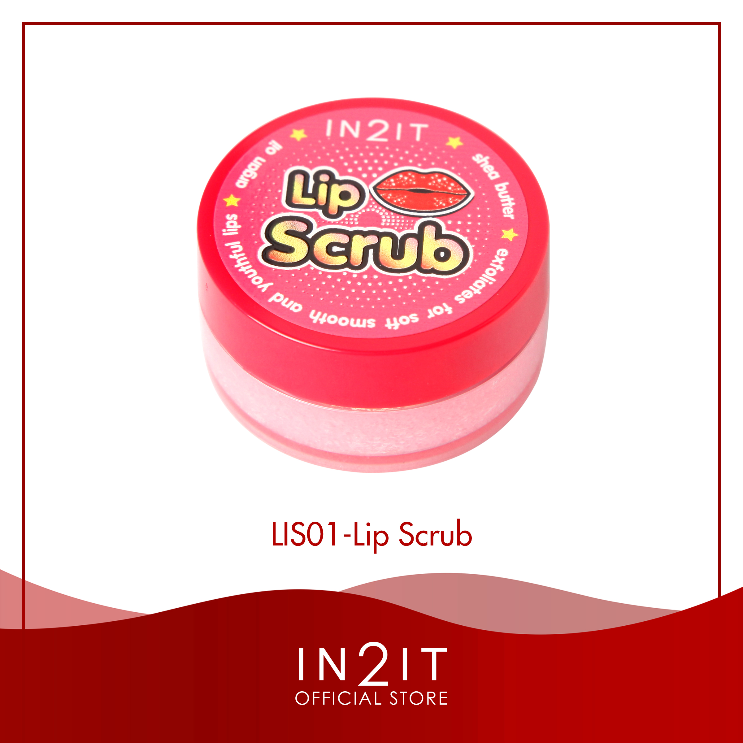 IN2IT Lip Scrub Makeup 02LIS01 Lazada PH