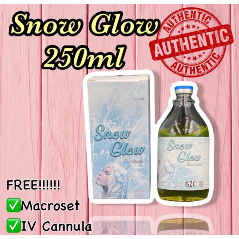 free shipping COD Snow Glow with Drip Set Lazada PH
