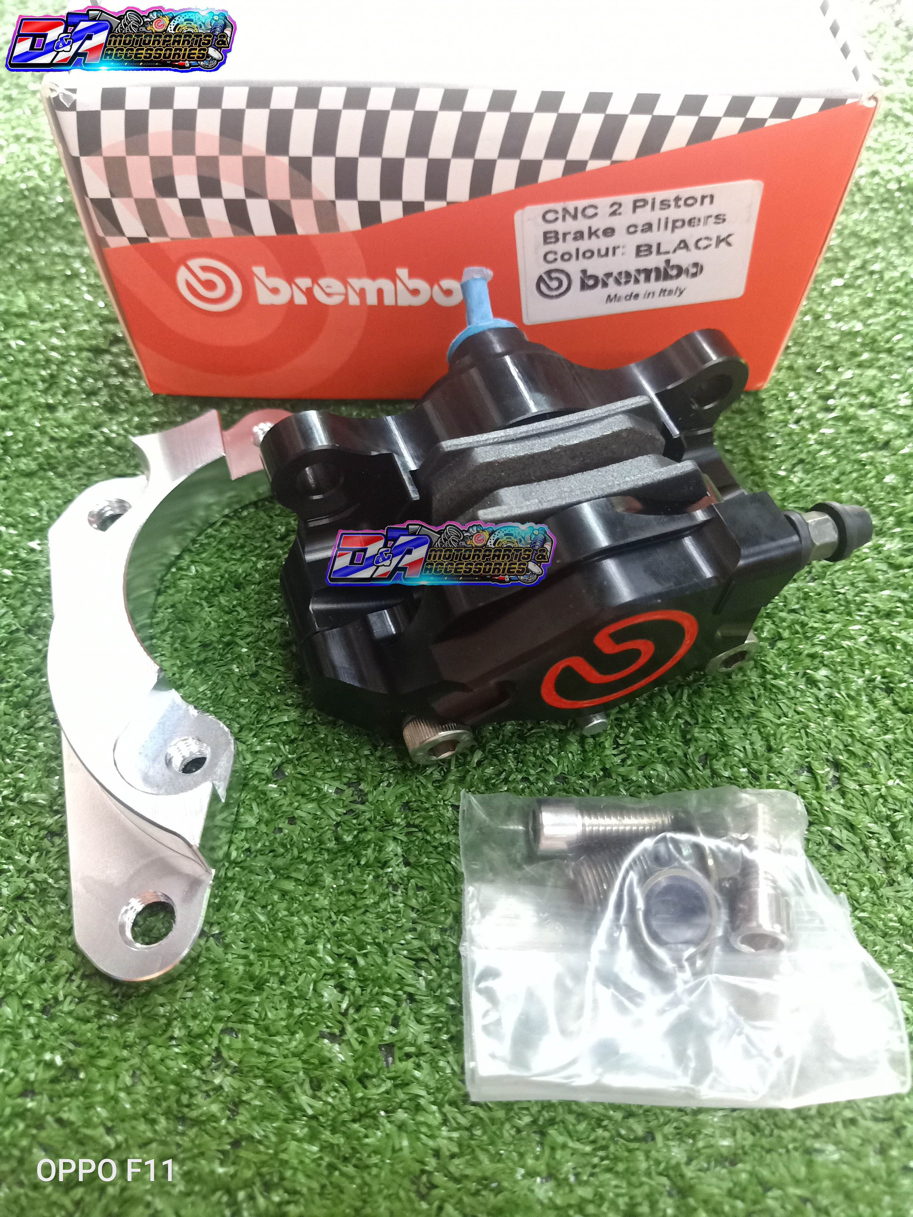 YAMAHA MIO SPORTY / SOULTY / FINO / CALIPER 2POT (BLACK) UNIVERSAL