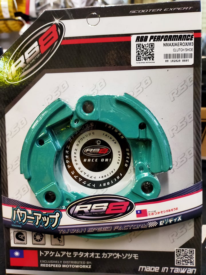 RS8 Clutch Lining Only For NMAX / AEROX / MIO i 125 /M3 Lazada PH
