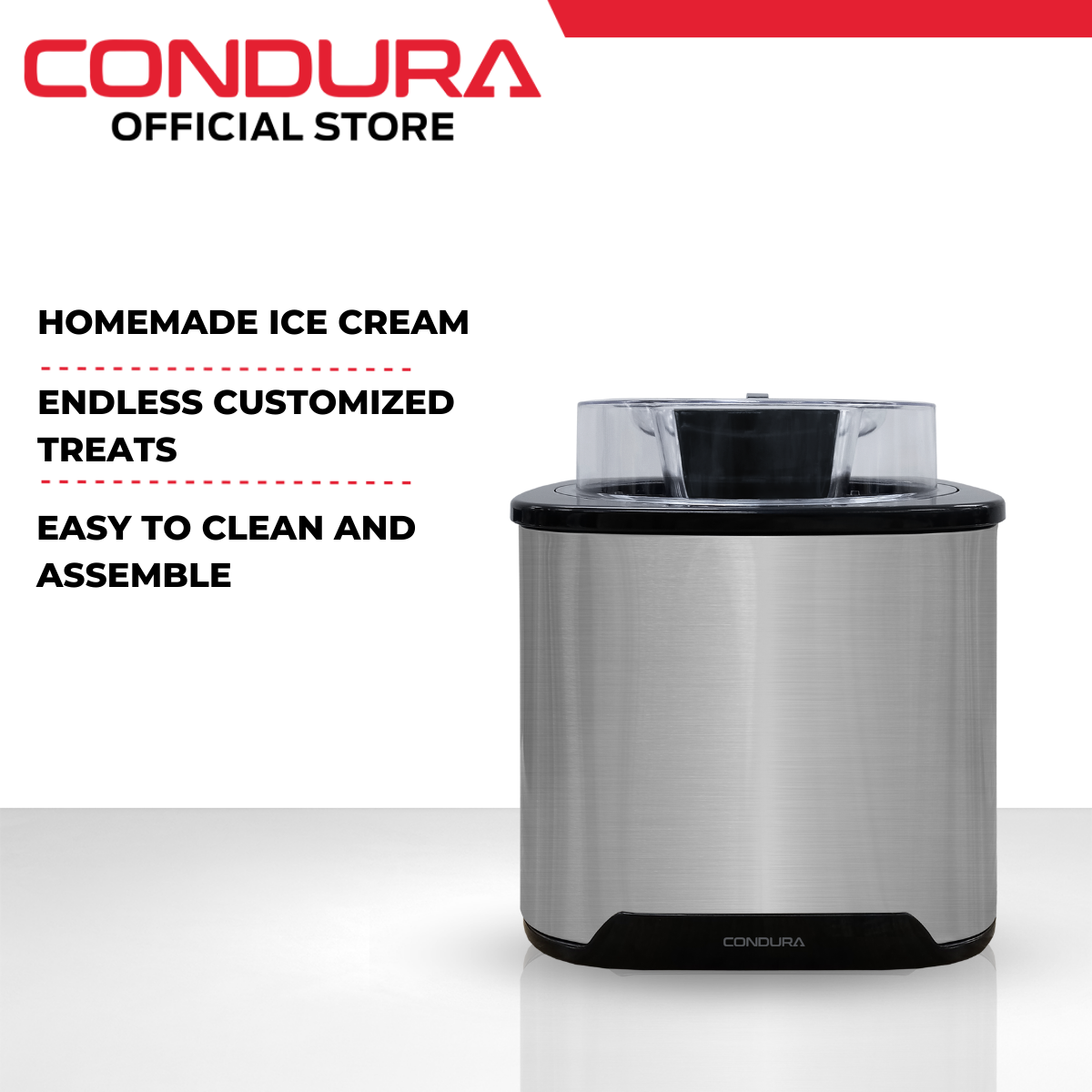 Condura 2L Ice Cream Maker Lazada PH