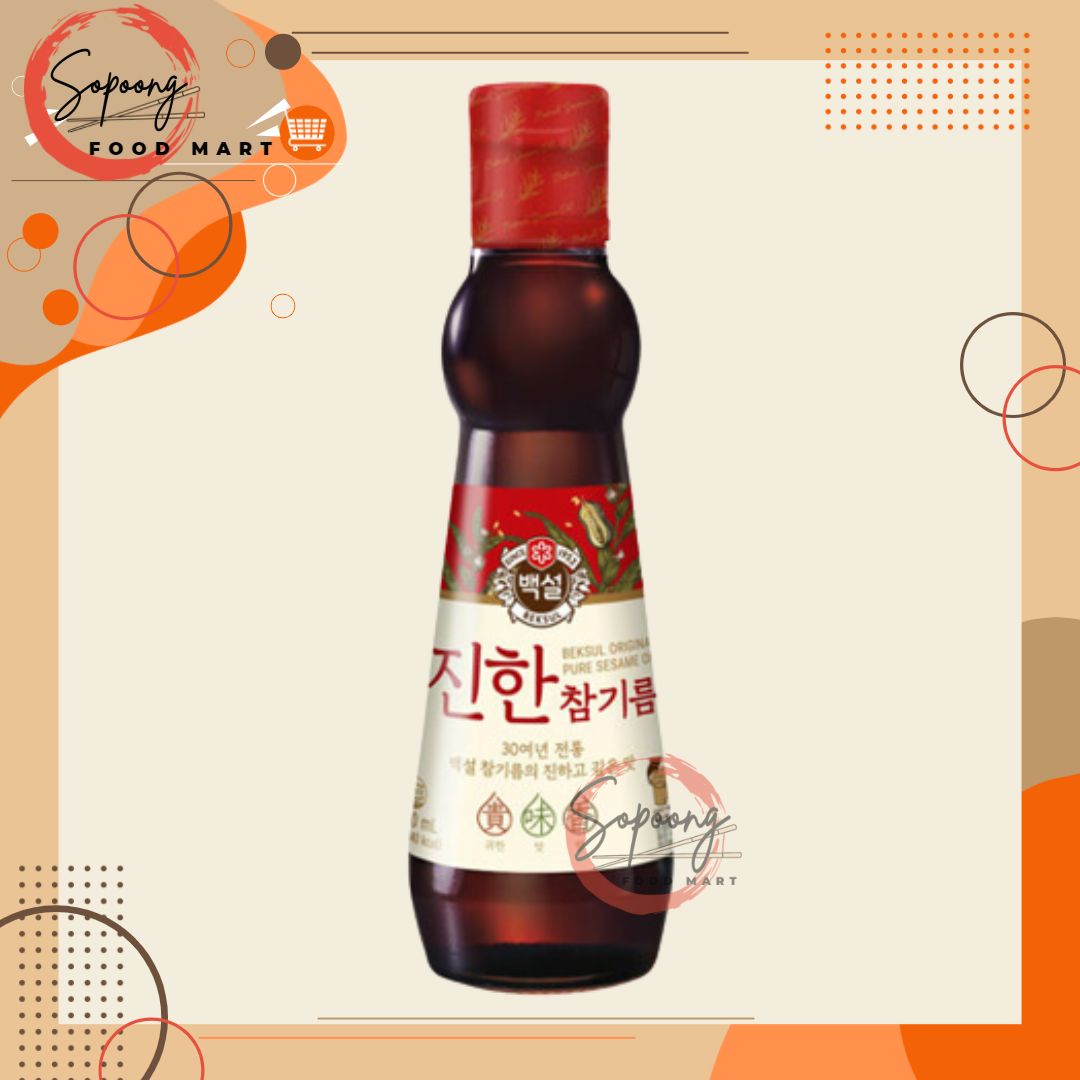 CJ BEKSUL Korean Pure Sesame Oil 50ml320ml Lazada PH