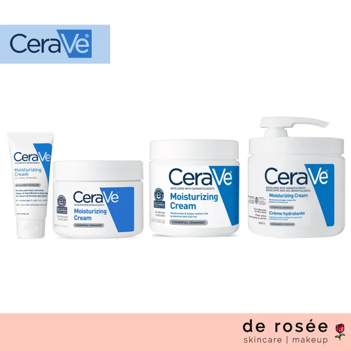 cerave moisturizing cream size