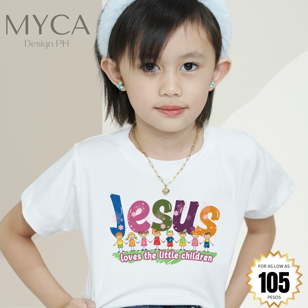 Jesus Loves the Little Children Christian Shirt Sublimation Tshirt ...