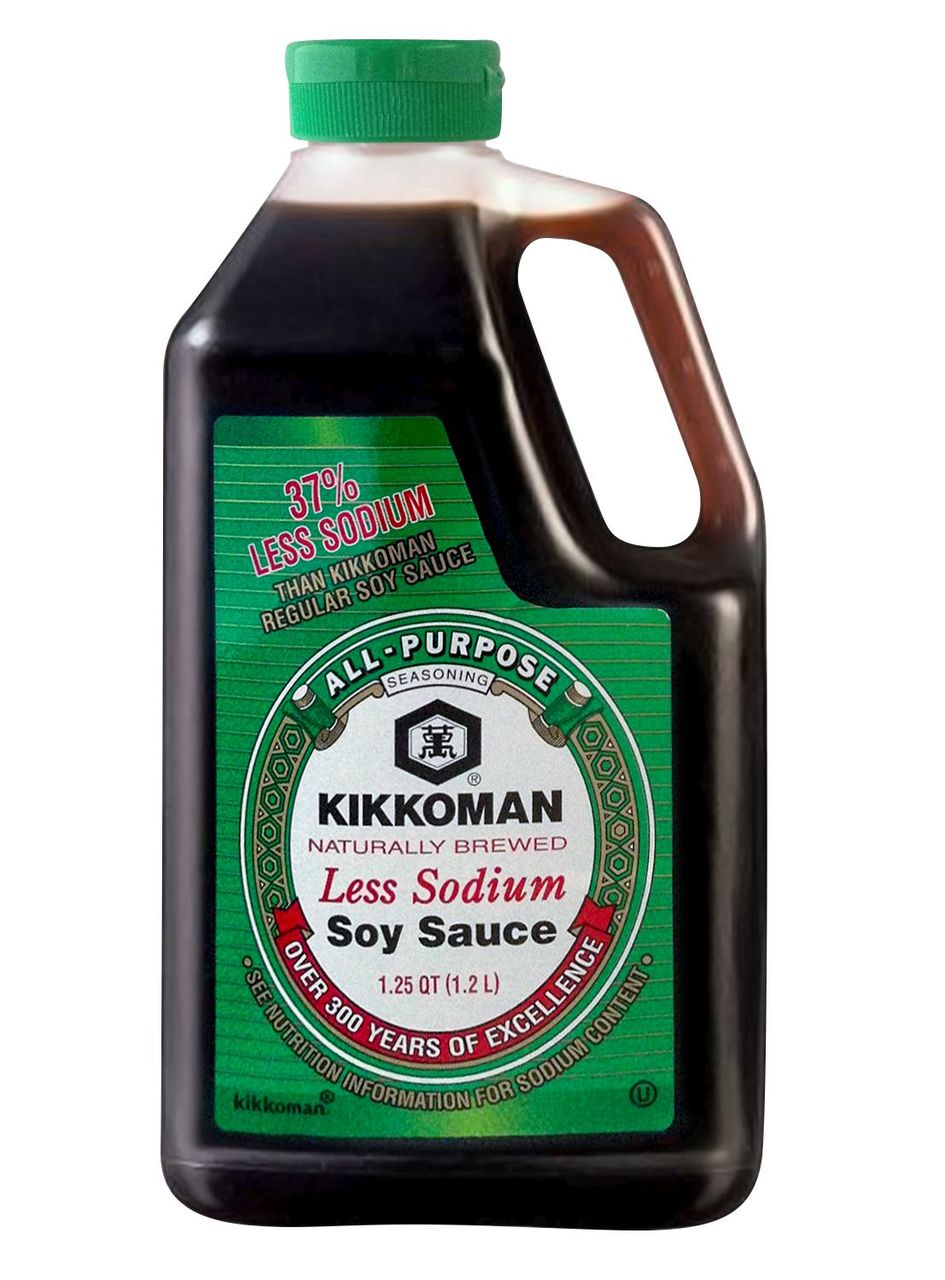 Kikkoman Less Sodium All Purpose Soy Sauce Seasoning 1.2 L Lazada PH