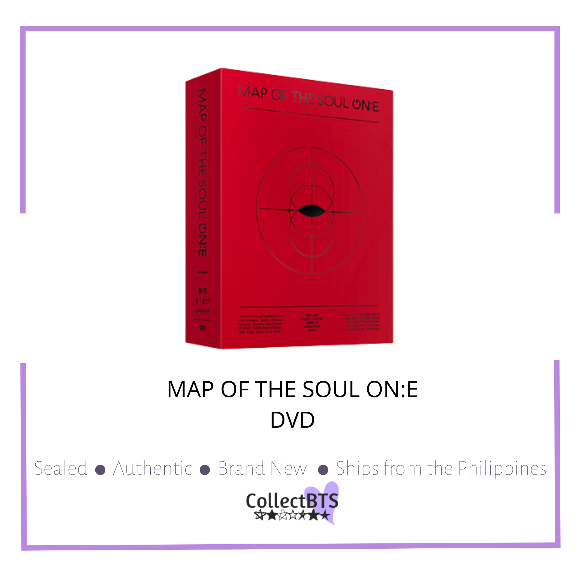 BTS MAP OF THE SOUL ON:E【DVD】 BTS MAP OF THE SOUL ON:E BLU-