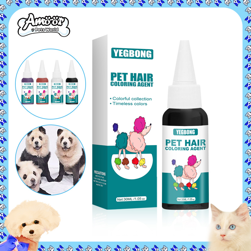 Pet hair dye color hair dye for dogs Cream Dog Cat Non Toxic Safe