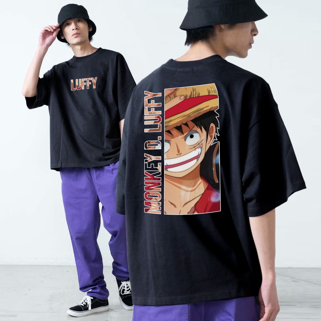 Buy One Piece Anime Luffy Flag TShirt for Men online in India
