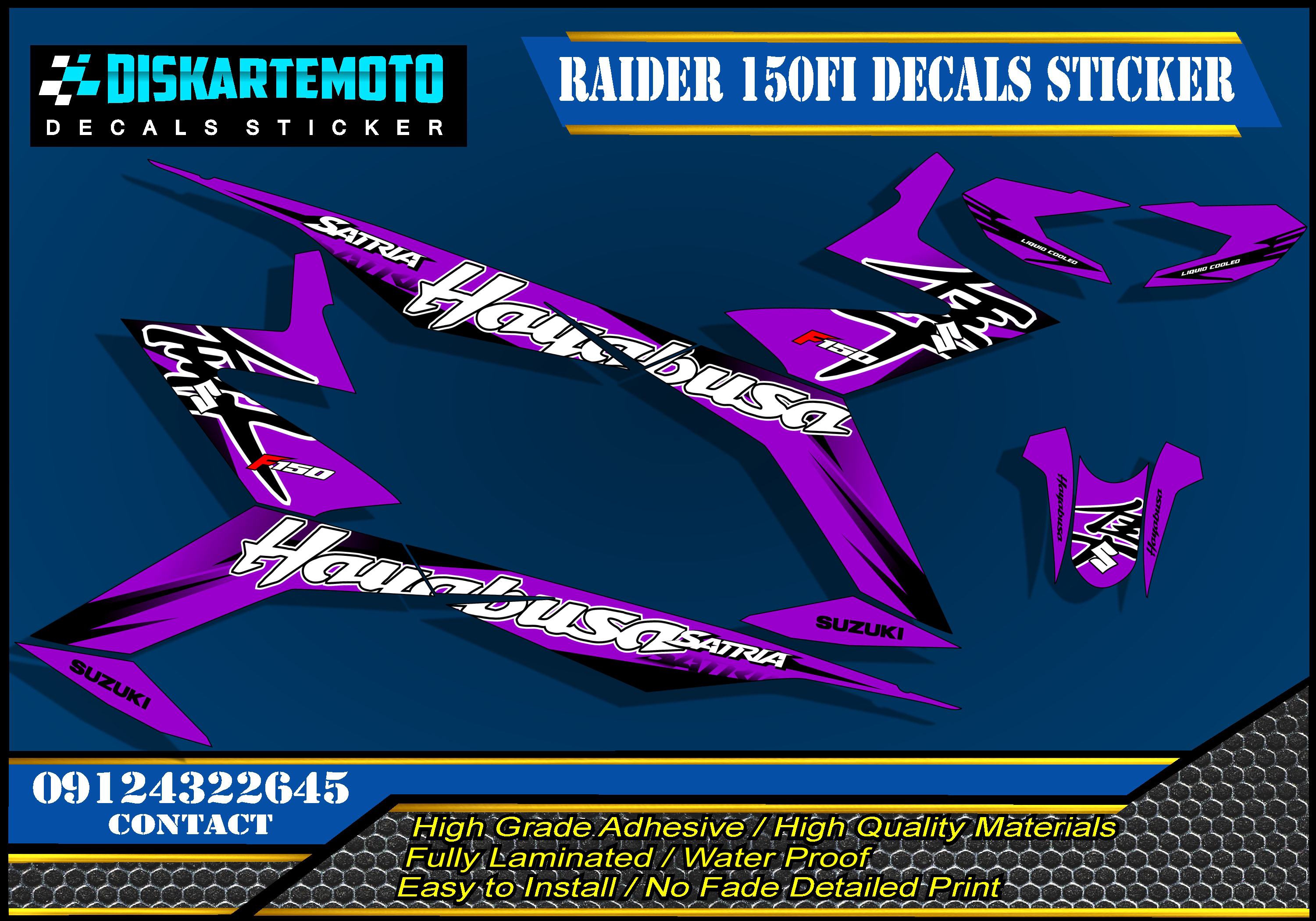 Raider 150 fi Decals sticker Hayabusa Design Lazada PH