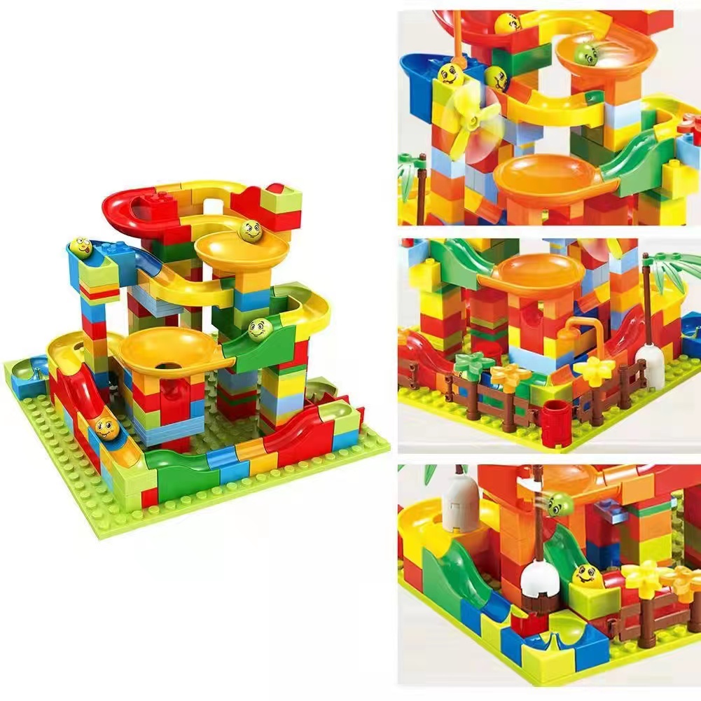 LEGO 168pcs funny DIY Changeable Variety Slide Building