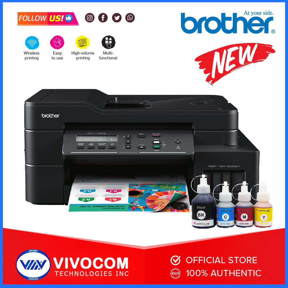 Brother DCPT720DW Multifunction Duplex Printer Reliable multifunction