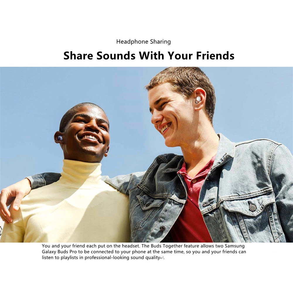 【Original 100】Samsung Galaxy Buds 2 Pro / Buds2 Pro TWS Wireless Bluetooth Earbuds Bluetooth 5.2 Headphones with Mic Active Noise Cancelling Headphones Waterproof Wireless Earbuds In-Ear Subwoofer Stereo Headphones