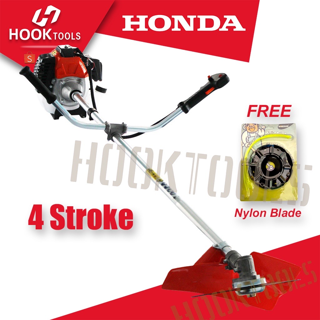 Honda Grass Trimmer 4 Stroke Brush cutter Tiller attachment with Big ...