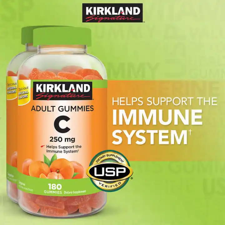 Kirkland Signature Vitamin C 250 Mg 180 Adult Gummies Lazada Ph