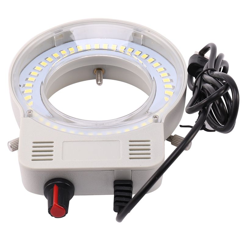 48 LED Industrial Microscope Camera Light Source Ring Lamp Light ...