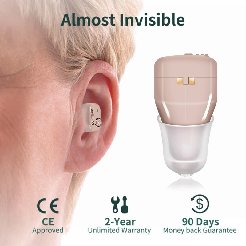 Mini Rechargeable Hearing Aid Invisible Sound Amplifier for Hearing