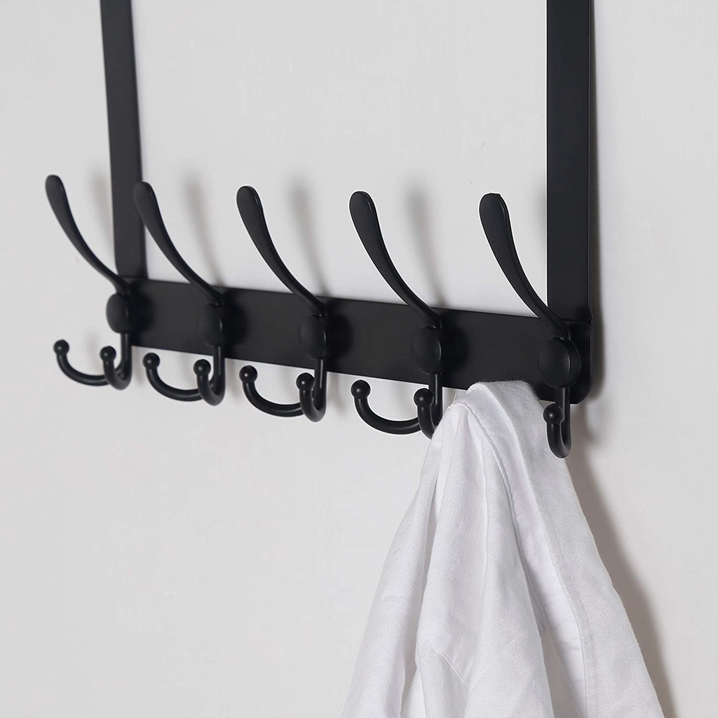 Over The Door Hook Hanger 5 Tri Hooks Heavy Duty Over The Door Towel ...