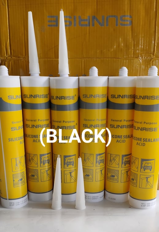 General Purpose Sunrise Silicone Sealant ( Clear/Black/White/Grey/Brown