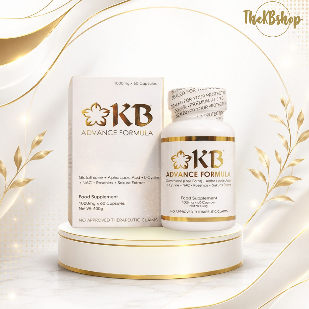 KB Advance Formula Glutathione + Alpha Lipoic Acid + L-Cystine + NAC + Rosehips+ Sakura Extract 1000mg x 60 Capsules - Lazada