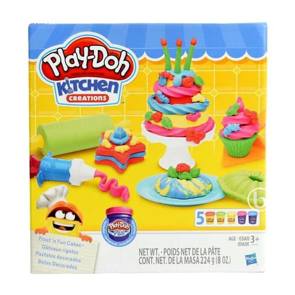 play doh pasteles decorados