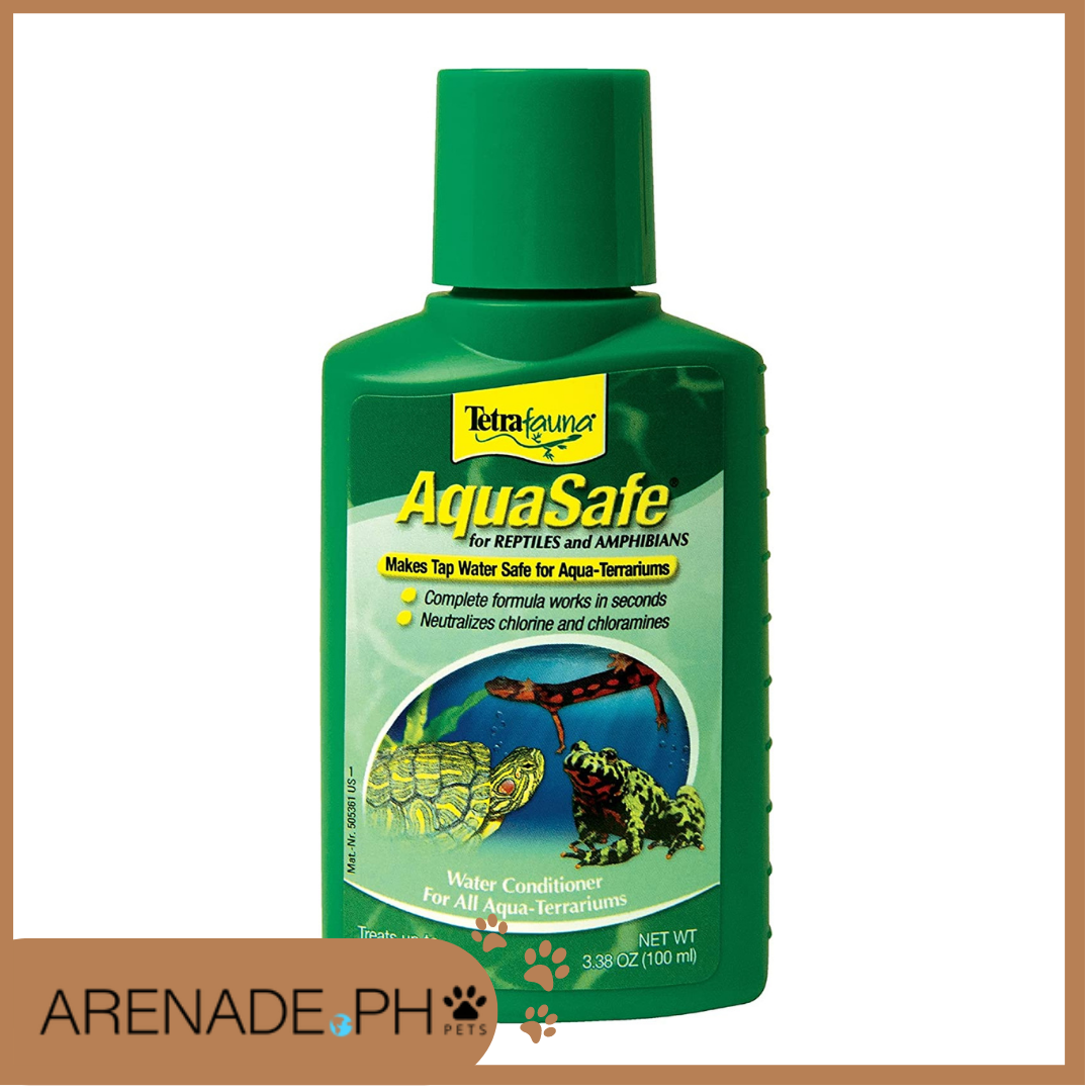 Tetra Fauna AquaSafe Water Conditioner for Reptiles & Amphibians 3.38oz ...