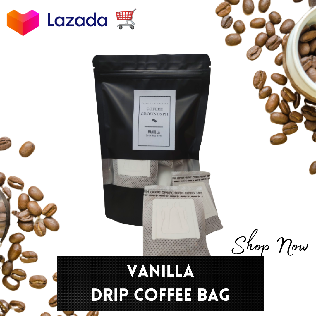 Coffee Grounds PH Vanilla Coffee Instant Brew Instant Drip Coffee