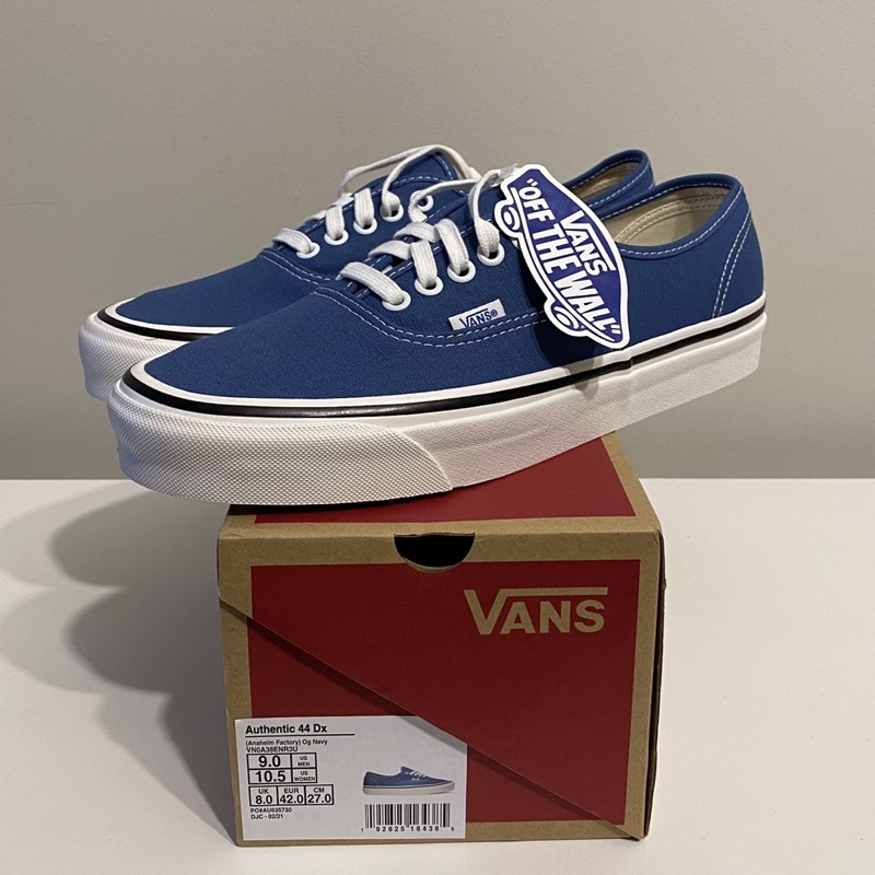 vans authentic 44 dx anaheim factory og blue