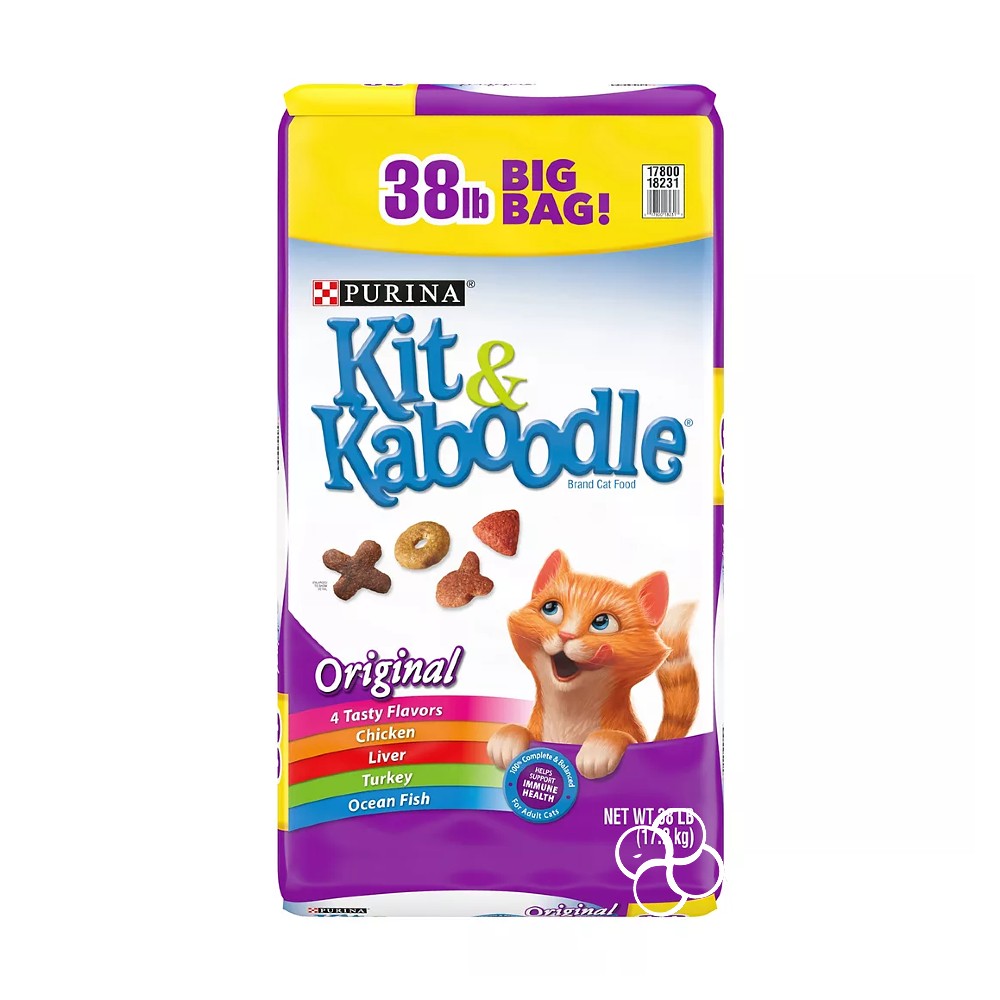 Purina Kit & Kaboodle Original Cat Food 17.2kg Lazada PH