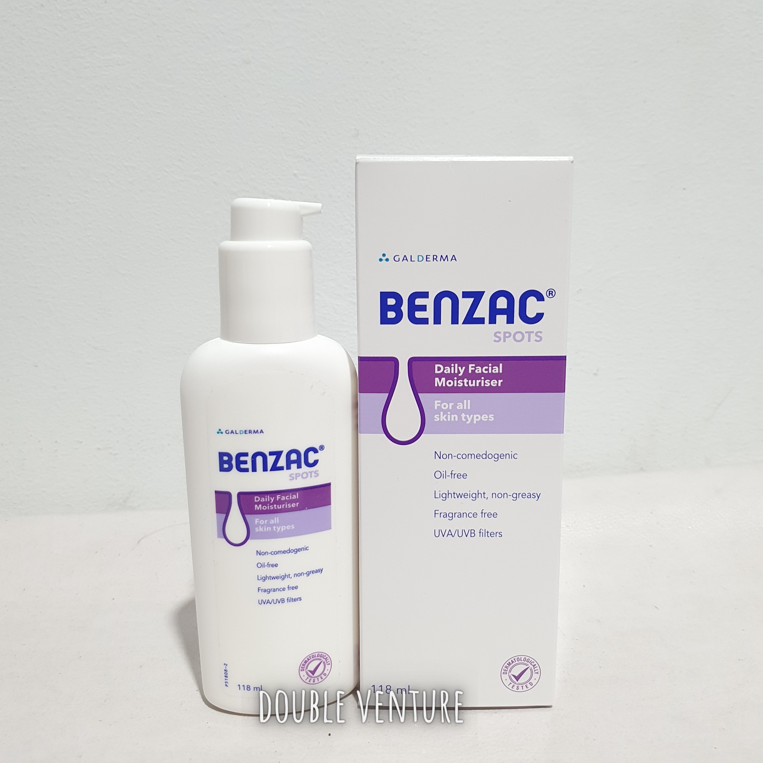 Benzac Daily Facial Moisturiser 118ml Lazada PH