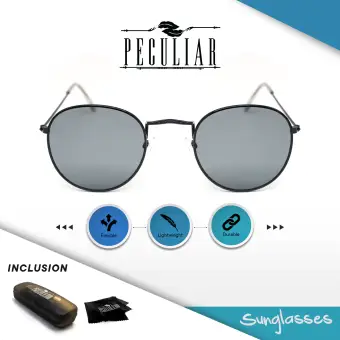 metallic lense sunglasses