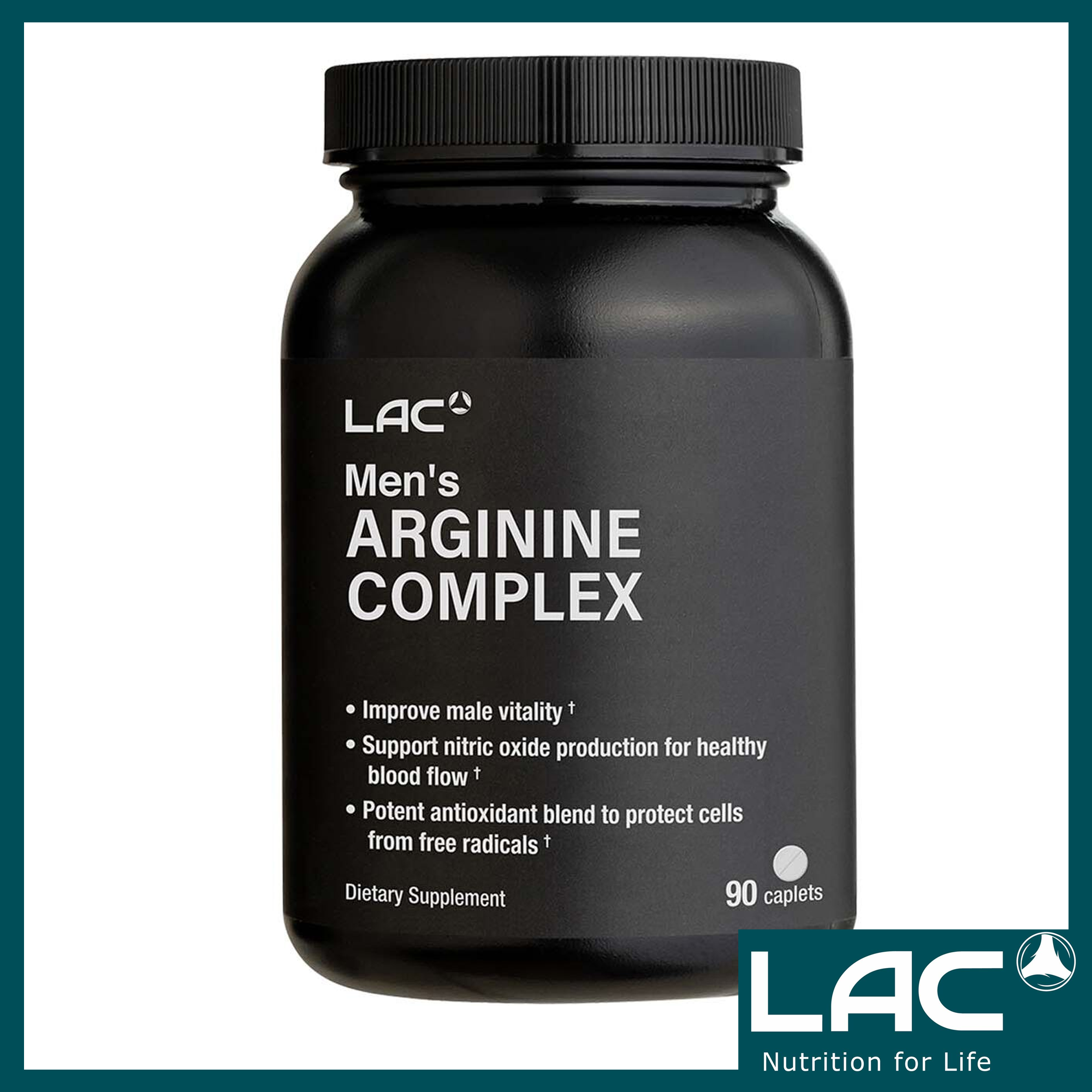 LAC Men's Arginine Complex (90 Caplets) (best by: March 2027) | Lazada PH