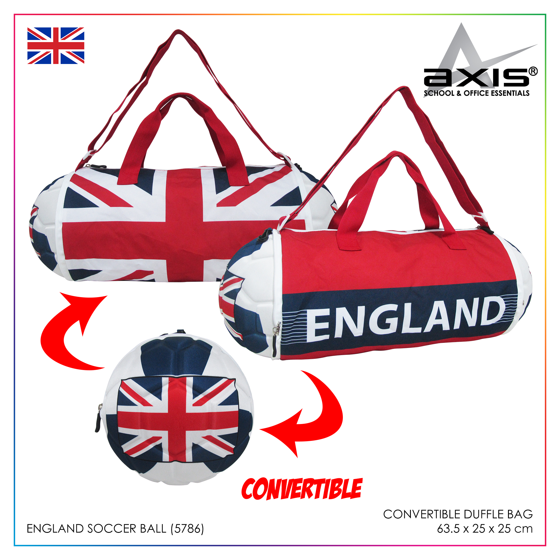 soccer ball duffle bag