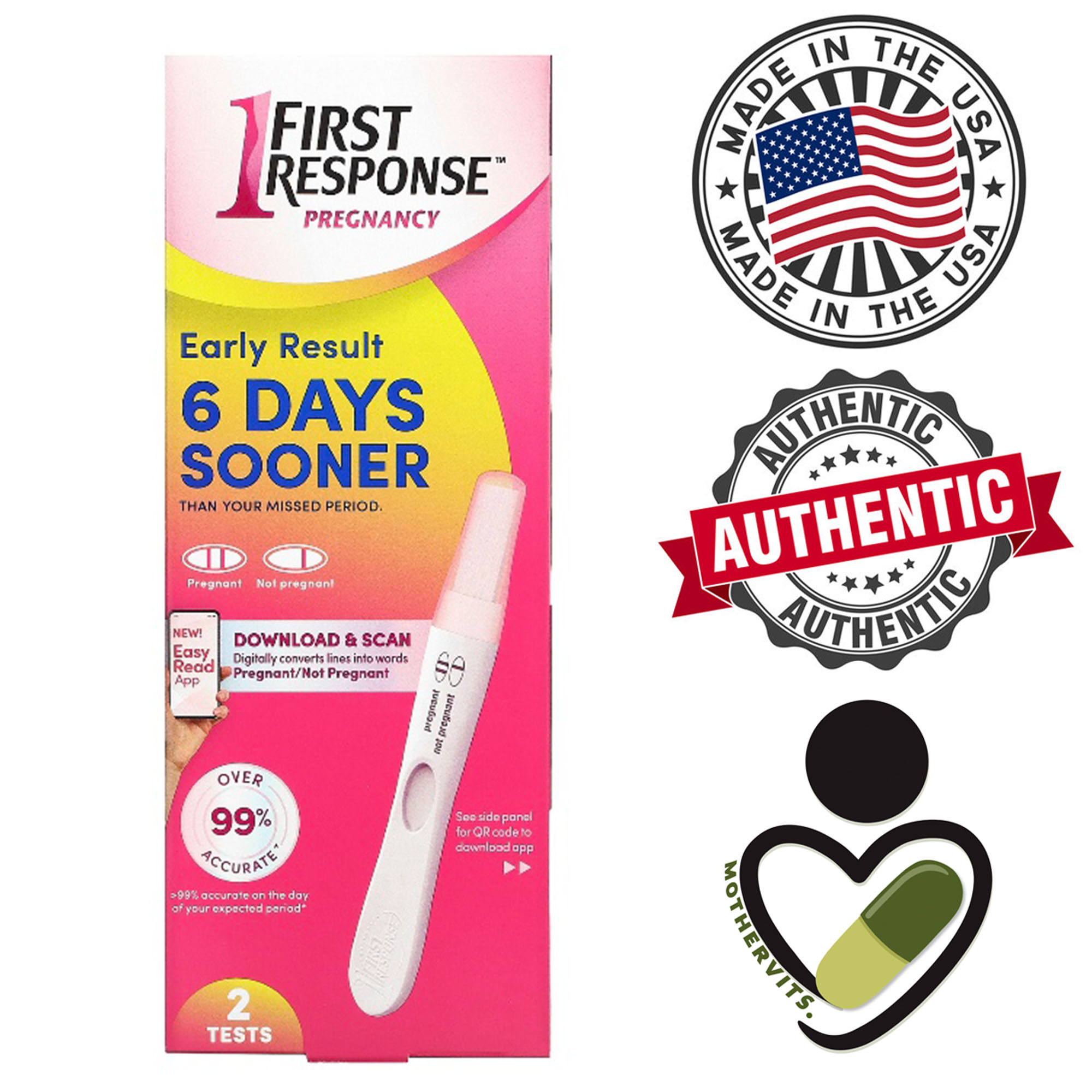 First Response Early Result Pregnancy 2 Tests Lazada Ph