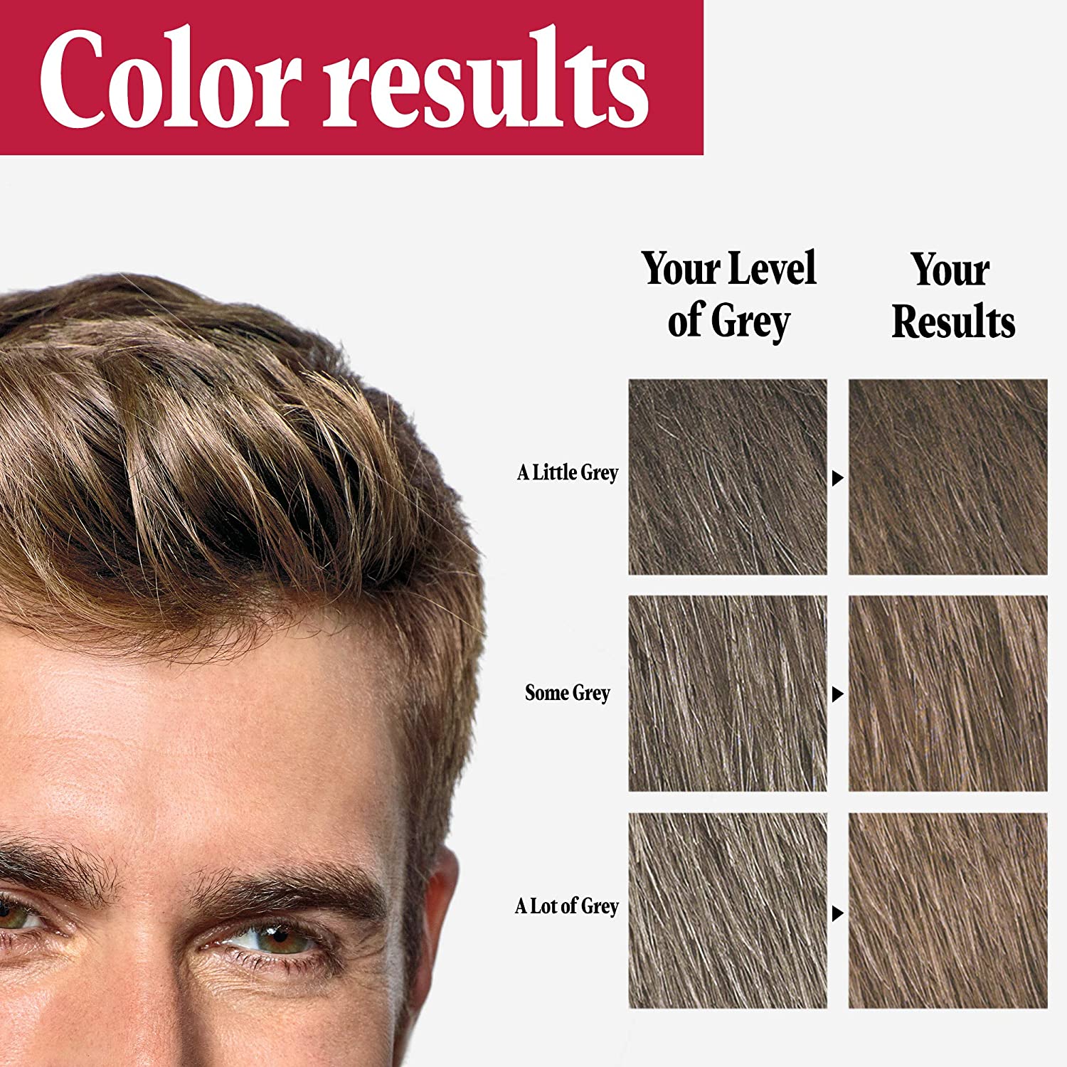 Just For Men Easy Comb-In Color (Formerly Autostop), Gray Hair Coloring For  Men With Comb Applicator - Light Brown, A-25 (Packaging May Vary) | Lazada  Ph