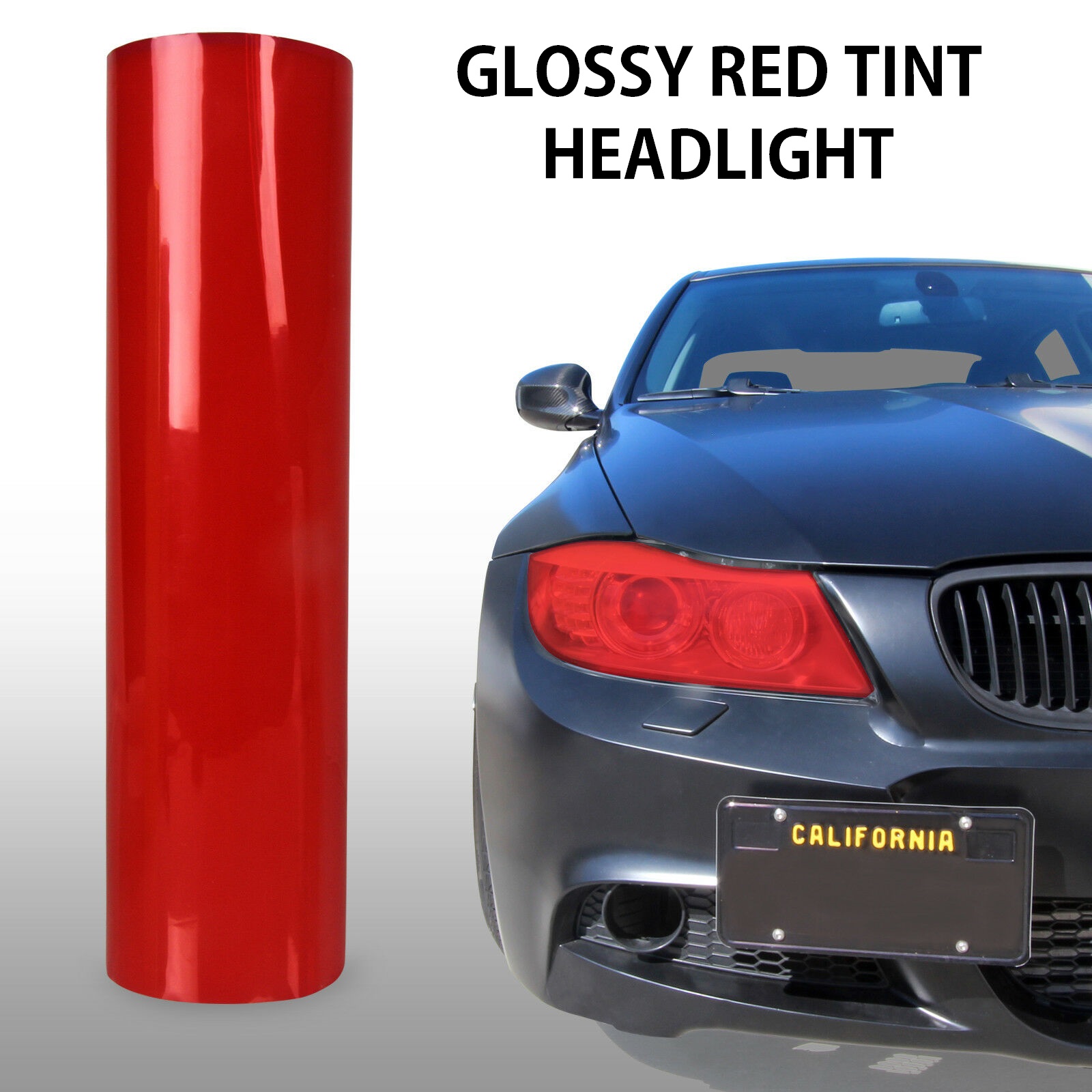 1 Roll Car Headlight Film Taillight Tint Fog Light Vinyl Wrap 30cm x 9 meters Lazada PH